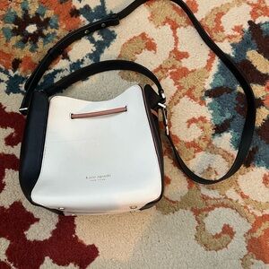 Kate Spade Black and White Crossbody Bag